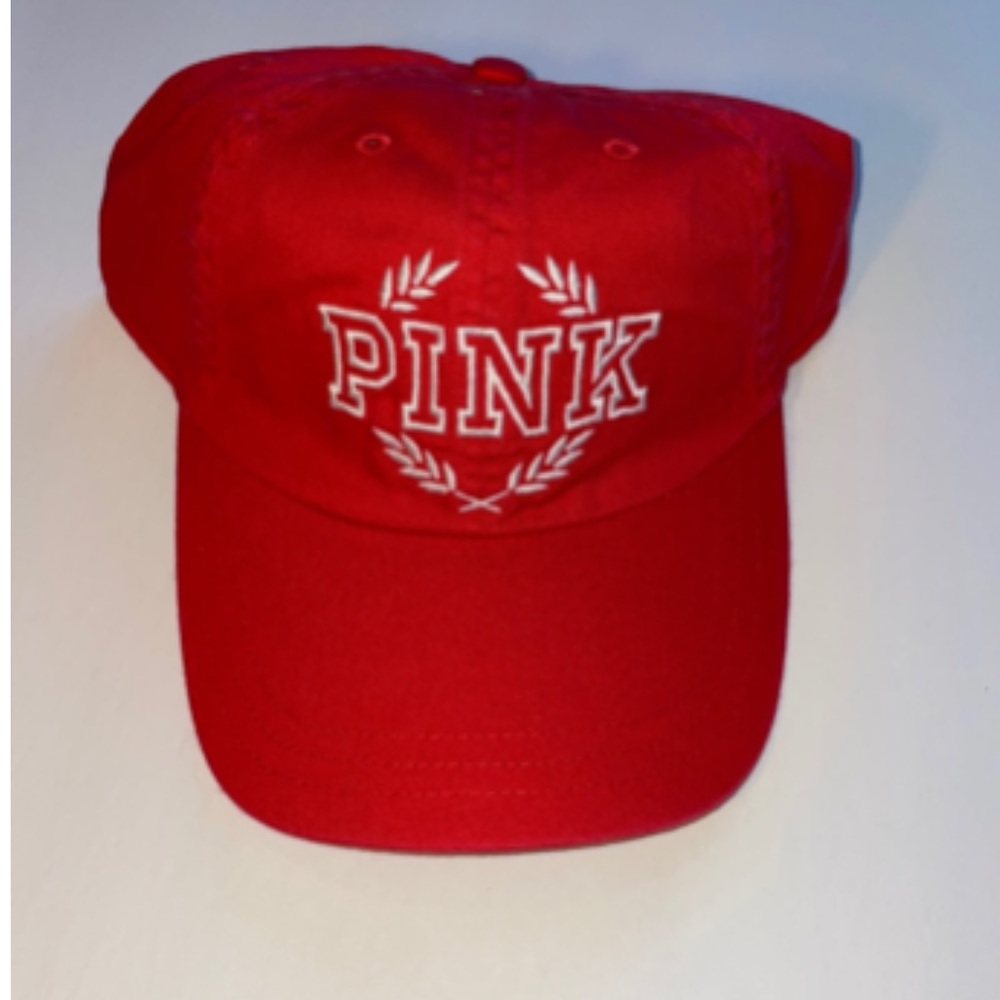 Red Baseball cap from PINK